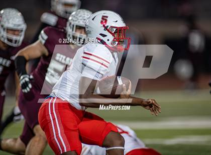 Thumbnail 2 in Bellville vs. Silsbee (UIL 4A -II Football Area Playoff) photogallery.