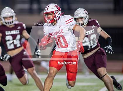 Thumbnail 3 in Bellville vs. Silsbee (UIL 4A -II Football Area Playoff) photogallery.