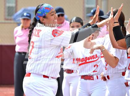 Thumbnail 2 in Basic vs Doral Academy Red Rock (NIAA 4A Final Game 1) photogallery.