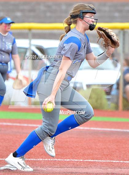 Thumbnail 1 in Basic vs Doral Academy Red Rock (NIAA 4A Final Game 1) photogallery.