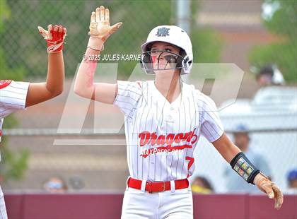 Thumbnail 2 in Basic vs Doral Academy Red Rock (NIAA 4A Final Game 1) photogallery.