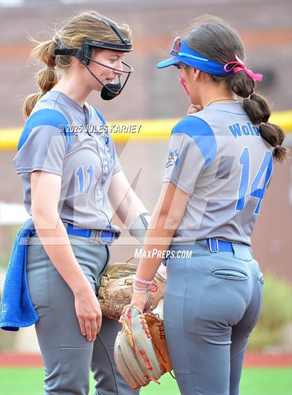 Thumbnail 2 in Basic vs Doral Academy Red Rock (NIAA 4A Final Game 1) photogallery.