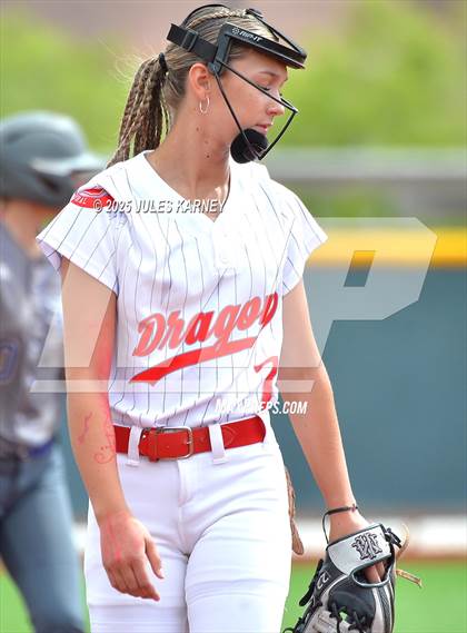 Thumbnail 1 in Basic vs Doral Academy Red Rock (NIAA 4A Final Game 1) photogallery.