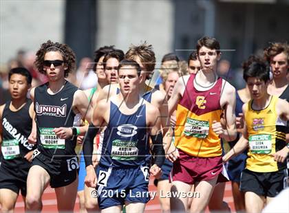 Thumbnail 2 in Oregon Relays Boys 1500 photogallery.