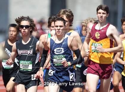 Thumbnail 1 in Oregon Relays Boys 1500 photogallery.