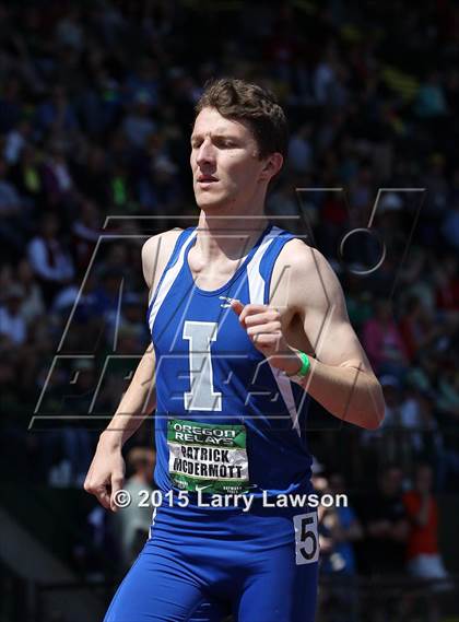 Thumbnail 3 in Oregon Relays Boys 1500 photogallery.
