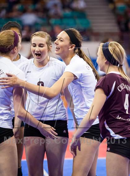 Thumbnail 2 in Cheyenne Mountain vs. Valor Christian (CHSAA 4A Pool 3) photogallery.
