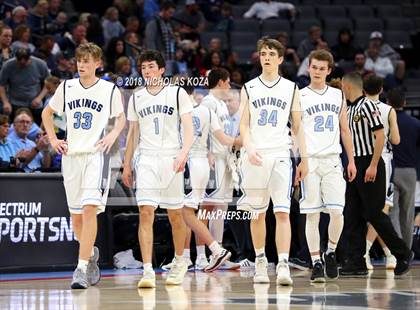 Thumbnail 1 in Notre Dame vs. Pleasant Valley (CIF State D3 Finals) photogallery.