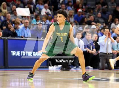 Thumbnail 2 in Notre Dame vs. Pleasant Valley (CIF State D3 Finals) photogallery.