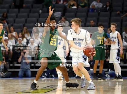 Thumbnail 2 in Notre Dame vs. Pleasant Valley (CIF State D3 Finals) photogallery.