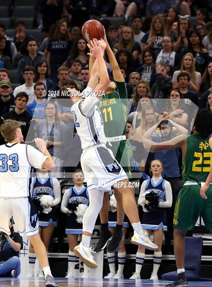 Thumbnail 3 in Notre Dame vs. Pleasant Valley (CIF State D3 Finals) photogallery.