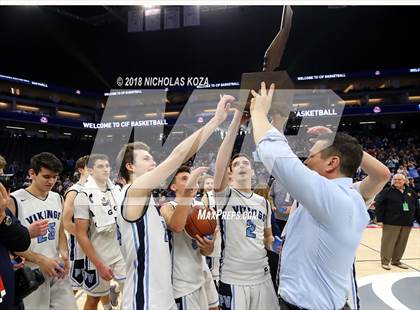 Thumbnail 3 in Notre Dame vs. Pleasant Valley (CIF State D3 Finals) photogallery.