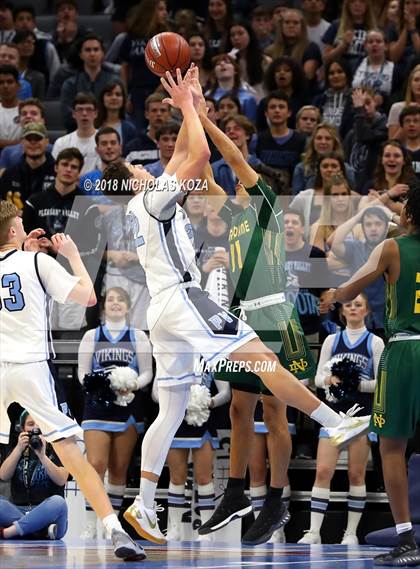 Thumbnail 1 in Notre Dame vs. Pleasant Valley (CIF State D3 Finals) photogallery.