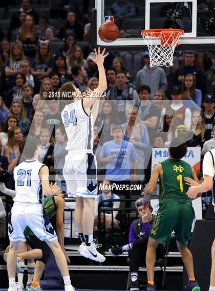 Thumbnail 2 in Notre Dame vs. Pleasant Valley (CIF State D3 Finals) photogallery.
