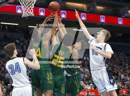 Thumbnail 1 in Notre Dame vs. Pleasant Valley (CIF State D3 Finals) photogallery.
