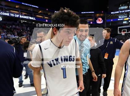 Thumbnail 3 in Notre Dame vs. Pleasant Valley (CIF State D3 Finals) photogallery.