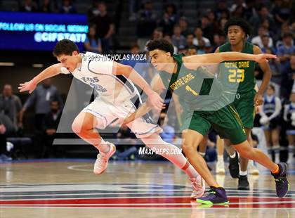 Thumbnail 3 in Notre Dame vs. Pleasant Valley (CIF State D3 Finals) photogallery.