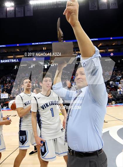 Thumbnail 2 in Notre Dame vs. Pleasant Valley (CIF State D3 Finals) photogallery.