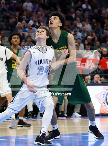 Thumbnail 1 in Notre Dame vs. Pleasant Valley (CIF State D3 Finals) photogallery.
