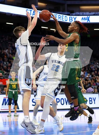 Thumbnail 2 in Notre Dame vs. Pleasant Valley (CIF State D3 Finals) photogallery.