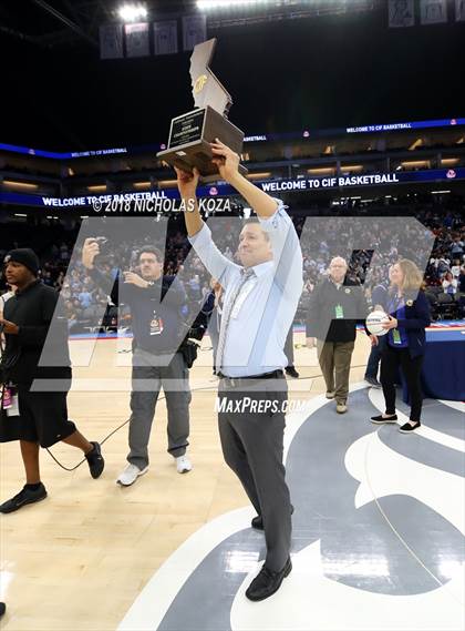 Thumbnail 1 in Notre Dame vs. Pleasant Valley (CIF State D3 Finals) photogallery.