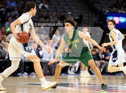 Thumbnail 1 in Notre Dame vs. Pleasant Valley (CIF State D3 Finals) photogallery.
