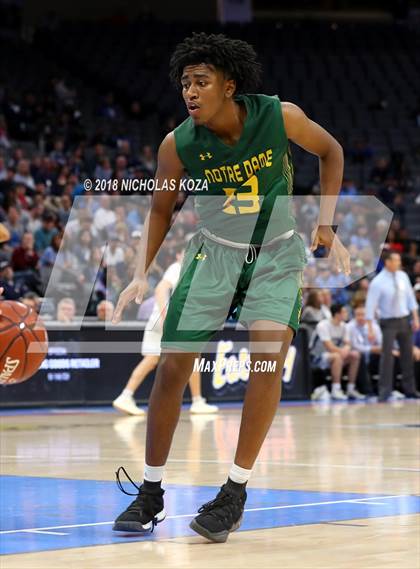 Thumbnail 3 in Notre Dame vs. Pleasant Valley (CIF State D3 Finals) photogallery.