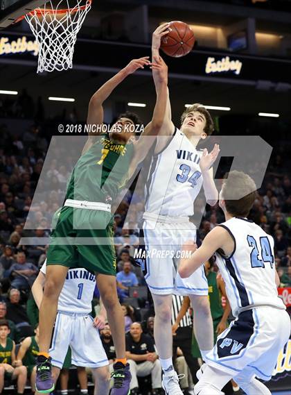 Thumbnail 3 in Notre Dame vs. Pleasant Valley (CIF State D3 Finals) photogallery.