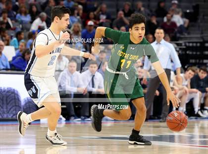 Thumbnail 1 in Notre Dame vs. Pleasant Valley (CIF State D3 Finals) photogallery.