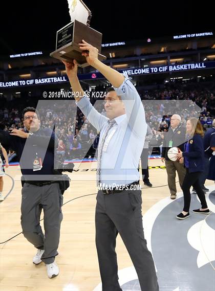 Thumbnail 3 in Notre Dame vs. Pleasant Valley (CIF State D3 Finals) photogallery.