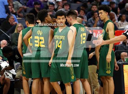 Thumbnail 1 in Notre Dame vs. Pleasant Valley (CIF State D3 Finals) photogallery.