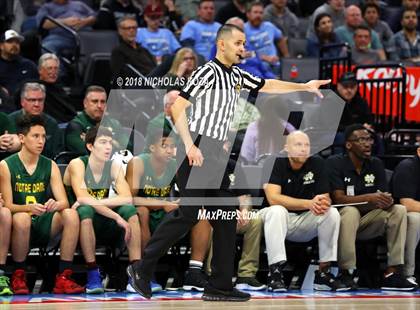 Thumbnail 2 in Notre Dame vs. Pleasant Valley (CIF State D3 Finals) photogallery.