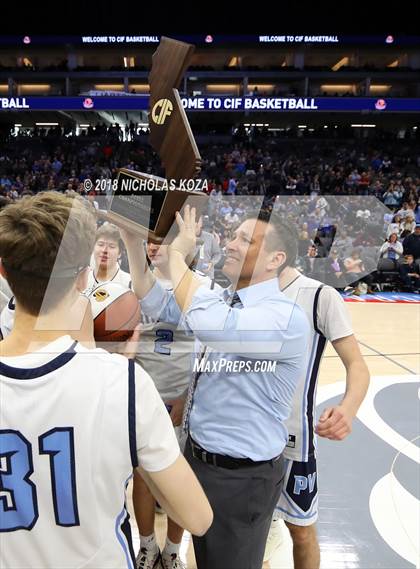 Thumbnail 2 in Notre Dame vs. Pleasant Valley (CIF State D3 Finals) photogallery.
