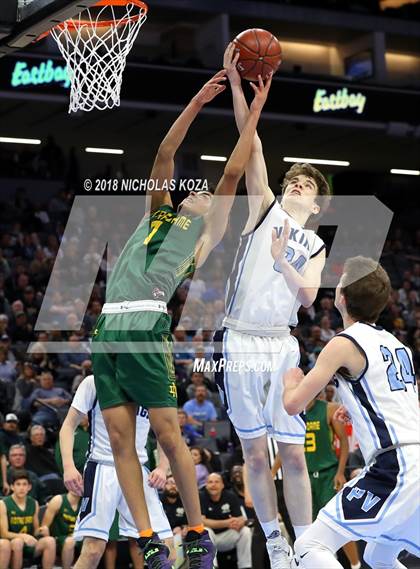 Thumbnail 2 in Notre Dame vs. Pleasant Valley (CIF State D3 Finals) photogallery.