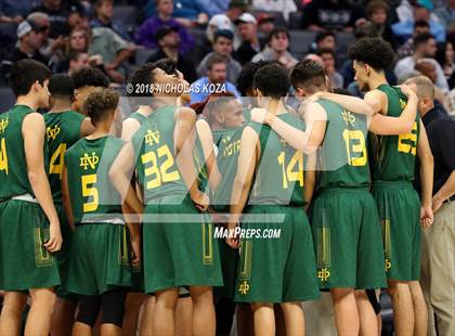 Thumbnail 2 in Notre Dame vs. Pleasant Valley (CIF State D3 Finals) photogallery.