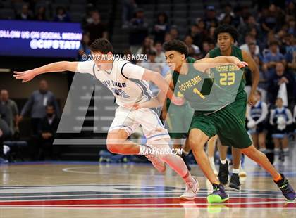 Thumbnail 2 in Notre Dame vs. Pleasant Valley (CIF State D3 Finals) photogallery.