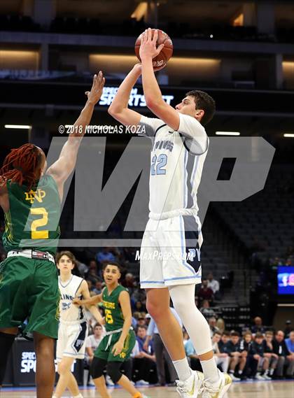 Thumbnail 1 in Notre Dame vs. Pleasant Valley (CIF State D3 Finals) photogallery.