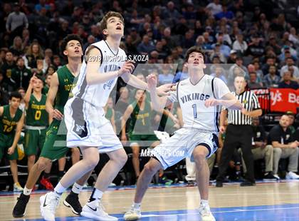 Thumbnail 2 in Notre Dame vs. Pleasant Valley (CIF State D3 Finals) photogallery.