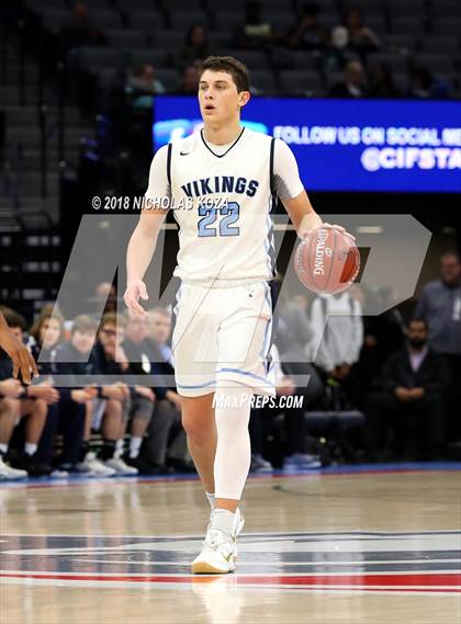 Thumbnail 3 in Notre Dame vs. Pleasant Valley (CIF State D3 Finals) photogallery.