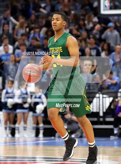 Thumbnail 3 in Notre Dame vs. Pleasant Valley (CIF State D3 Finals) photogallery.