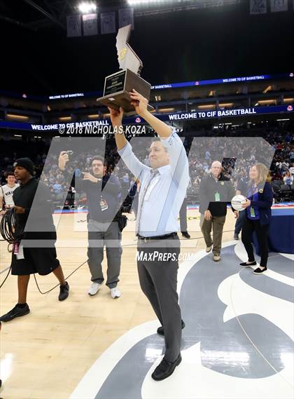 Thumbnail 3 in Notre Dame vs. Pleasant Valley (CIF State D3 Finals) photogallery.