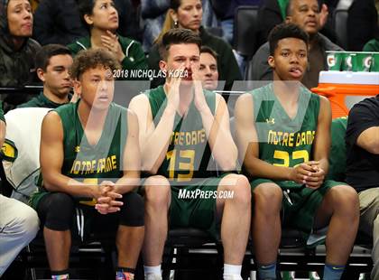 Thumbnail 3 in Notre Dame vs. Pleasant Valley (CIF State D3 Finals) photogallery.