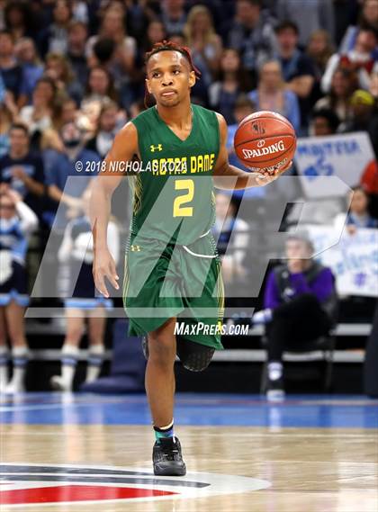 Thumbnail 3 in Notre Dame vs. Pleasant Valley (CIF State D3 Finals) photogallery.