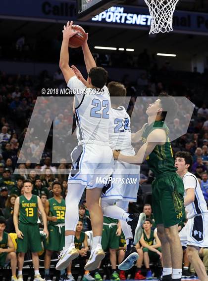 Thumbnail 2 in Notre Dame vs. Pleasant Valley (CIF State D3 Finals) photogallery.