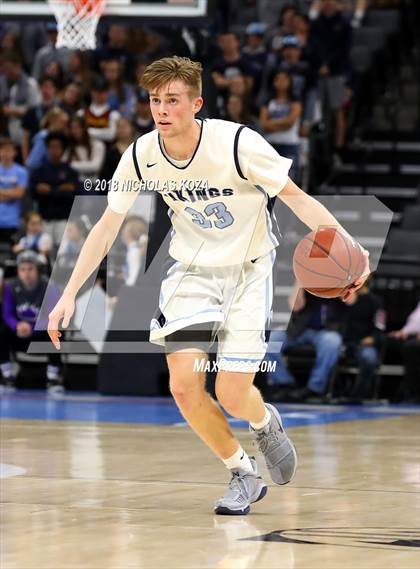 Thumbnail 1 in Notre Dame vs. Pleasant Valley (CIF State D3 Finals) photogallery.