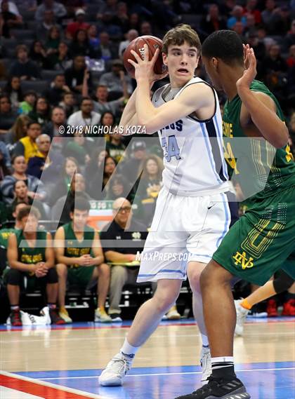 Thumbnail 2 in Notre Dame vs. Pleasant Valley (CIF State D3 Finals) photogallery.