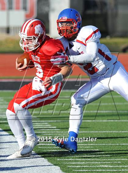 Thumbnail 3 in Grapevine Faith Christian vs. Parish Episcopal (TAPPS Division 2 Quarterfinal) photogallery.