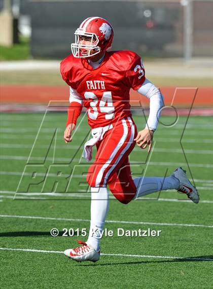 Thumbnail 1 in Grapevine Faith Christian vs. Parish Episcopal (TAPPS Division 2 Quarterfinal) photogallery.