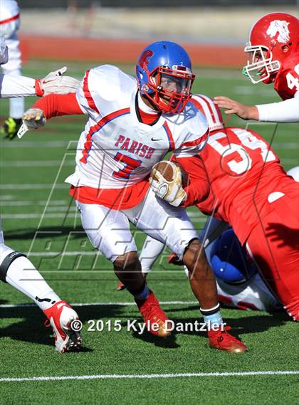 Thumbnail 1 in Grapevine Faith Christian vs. Parish Episcopal (TAPPS Division 2 Quarterfinal) photogallery.