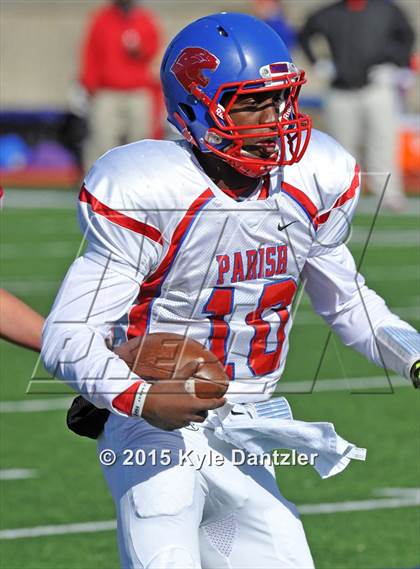 Thumbnail 1 in Grapevine Faith Christian vs. Parish Episcopal (TAPPS Division 2 Quarterfinal) photogallery.